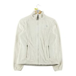 Damska beżowa kurtka polarowa Osito TNF. Brązowe kurtki damskie The North Face, bez wzorów, z polaru, bez kaptura. Za 127.76 zł.