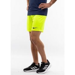 Spodnie piłkarskie męskie Nike Dry Park Iii. Czarne szorty męskie Nike, bez wzorów, sportowe. Za 133.00 zł.