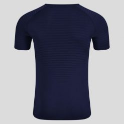 Koszulka męska Odlo PERFORMANCE X-LIGHT BL TOP crew neck s/s. Niebieskie bielizna termoaktywna męska Odlo, m, bez wzorów, z materiału. Za 249.99 zł.