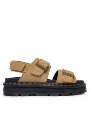 Dr. Martens Sandały Zebzag Sandals DM42689200 Brązowy jasny. Brązowe sandały damskie Dr. Martens, bez wzorów, ze skóry, bez obcasa, na płaskiej podeszwie. Za 543.99 zł.