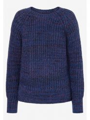 More & More Sweter w kolorze granatowym rozmiar: 42. Niebieskie swetry klasyczne damskie MORE & MORE, z wełny, bez kołnierzyka. Za 139.20 zł.