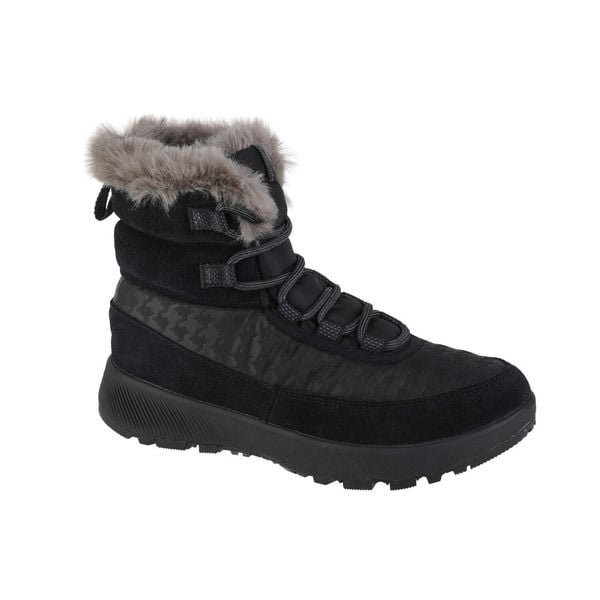 Buty zimowe damskie, Columbia Slopeside Peak Luxe. Czarne obuwie trekkingowe damskie Columbia, na zimę. Za 429.99 zł.