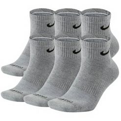 Skarpetki treningowe Nike Everyday Cushion Crew DRI-FIT SX6899-064 6 pack. Szare skarpetki męskie Nike, bez wzorów. Za 79.90 zł.