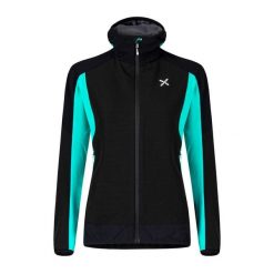 Kurtka przeciwwiatrowa damska Montura Premium Wind Hoody. Czarne kurtki damskie MONTURA, s, bez wzorów, bez kaptura. Za 459.99 zł.