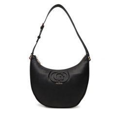 Torebka Guess. Czarne torebki klasyczne damskie Guess, z aplikacjami, bez dodatków. Za 399.99 zł.