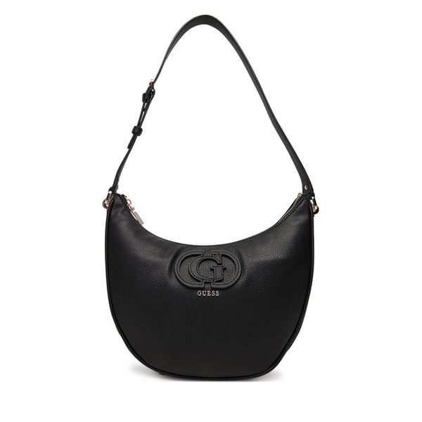 Torebka Guess. Czarne torebki klasyczne damskie Guess, z aplikacjami, bez dodatków. Za 399.99 zł.