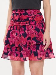 Morgan Spódnica mini 241-JUANE.F Różowy Regular Fit. Czerwone spódniczki damskie Morgan, bez wzorów, z syntetyku, mini. Za 299.99 zł.