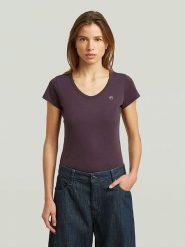 G-Star Koszulka w kolorze brązowym rozmiar: XS. Brązowe bluzki damskie G-Star, xs, bez wzorów, z bawełny, bez ramiączek. Za 75.34 zł.