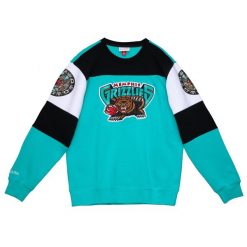 Bluza okrągły dekolt Memphis Grizzlies. Niebieskie bluzy bez kaptura męskie Mitchell & Ness. Za 307.50 zł.