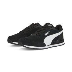 Buty do chodzenia Męskie Puma ST RUNNER V3 LEATHER. Białe buty sportowe na co dzień męskie Puma, bez zapięcia, trekkingowe. Za 259.99 zł.