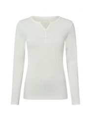 Brookshire koszulka z długim rękawem Kobiety Bawełna biały, M. Białe t-shirty damskie brookshire, m, bez wzorów, z bawełny, bez kołnierzyka. Za 99.95 zł.