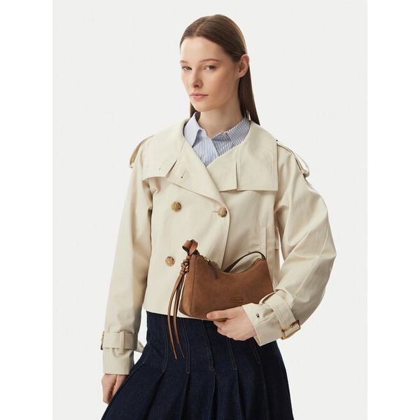 Torebka Tommy Hilfiger. Brązowe torebki klasyczne damskie Tommy Hilfiger, bez wzorów, bez dodatków. Za 749.99 zł.