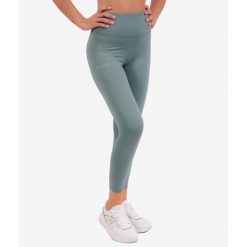 Damskie legginsy Givova Basic. Niebieskie legginsy damskie Givova, bez wzorów, z elastanu. Za 88.10 zł.