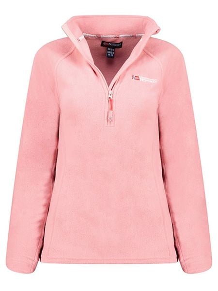 Geographical Norway Bluza polarowa "Tug" w kolorze jasnoróżowym rozmiar: XXL. Różowe bluzy bez kaptura damskie Geographical Norway, xxl, z materiału. Za 62.47 zł.