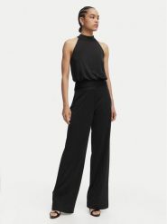 Guess Kombinezon W6GK12 K2937 Czarny Stretch Fit. Czarne kombinezony damskie Guess, m, z aplikacjami, z syntetyku, bez kołnierzyka, bez ramiączek. Za 694.99 zł.