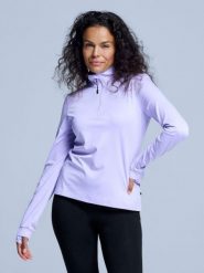 Bluza narciarska - Damskie - Arctic 2.0 - Liliowy. Fioletowe bluzy z kapturem damskie POEDERBAAS, na zimę, m, z elastanu. Za 177.72 zł.