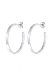 Elli Damskie kreole Basic Classic w srebrze próby 925 Kolczyki 1 ct. Kolczyki damskie Elli, srebrne. Za 328.99 zł.