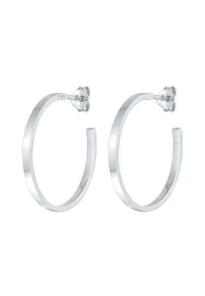 Elli Damskie kreole Basic Classic w srebrze próby 925 Kolczyki 1 ct. Kolczyki damskie Elli, srebrne. Za 328.99 zł.