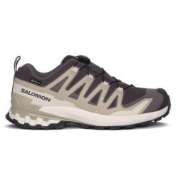 Buty trekkingowe męskie Salomon Xa Pro 3d V9 Gtx W. Szare buty trekkingowe męskie Salomon, z materiału, bez zapięcia, trekkingowe. Za 700.30 zł.