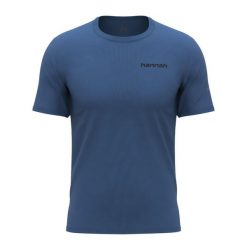 Koszulka Hannah Wick. Niebieskie t-shirty sportowe męskie Hannah, l, z materiału, bez ramiączek, do biegania. Za 301.55 zł.