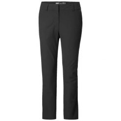 Spodnie narciarskie dla kobiet Helly Hansen QD. Brązowe spodnie materiałowe damskie Helly Hansen, bez wzorów, sportowe. Za 409.50 zł.