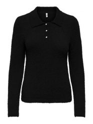 ONLY Sweter w kolorze czarnym rozmiar: M. Czarne swetry klasyczne damskie Only, m, bez kołnierzyka. Za 114.44 zł.