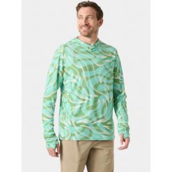 T-shirt męski Helly Hansen Lifa Active Solen. Zielone koszulki męskie z długim rękawem Helly Hansen, m, bez wzorów, bez kołnierzyka. Za 429.50 zł.