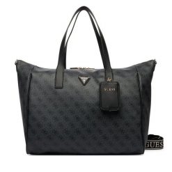 Torba weekendowa Guess. Szare torebki klasyczne damskie Guess, z aplikacjami, bez dodatków. Za 869.99 zł.