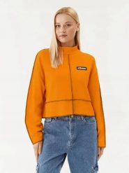 BLUZA DAMSKA ELLESSE BOXY OVERSIZE ZE STÓJKĄ POMARAŃCZOWA KOLOR POMARAŃCZOWY. Brązowe bluzy bez kaptura damskie Ellesse, l, bez wzorów, z bawełny, bez ramiączek, bez kaptura. Za 139.00 zł.