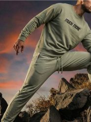 Spodnie jogger sportowe - zielony. Zielone spodnie sportowe męskie Sinsay. Za 49.99 zł.