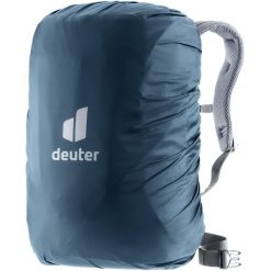 Pokrowiec na plecak Deuter Rain Cover Square - ara. Niebieskie plecaki damskie Deuter, bez wzorów, z materiału. Za 92.39 zł.