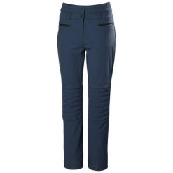 Spodnie narciarskie dla kobiet Helly Hansen Avanti Stretch 2.0. Niebieskie spodnie materiałowe damskie Helly Hansen, bez wzorów, z elastanu, eleganckie, z podwyższonym stanem. Za 854.50 zł.