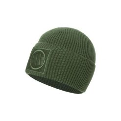 Czapka męska Pitbull zimowa Logo. Zielone czapki męskie PITBULL, na jesień, bez wzorów. Za 59.00 zł.