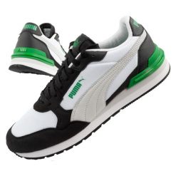 Buty sportowe męskie Puma ST Runner v4. Białe buty sportowe na co dzień męskie Puma, bez zapięcia. Za 229.00 zł.