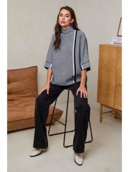 Soft Cashmere Sweter w kolorze czarnym rozmiar: 34/36. Czarne golfy damskie Soft Cashmere, bez wzorów, z kaszmiru, bez ramiączek. Za 104.99 zł.