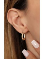 Atelier MIU Pozłacane kolczyki-kreole rozmiar: onesize. Białe kolczyki damskie atelier MIU, pozłacane. Za 34.99 zł.