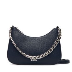 Torebka DKNY. Niebieskie torebki klasyczne damskie DKNY, bez wzorów, bez dodatków. Za 609.99 zł.