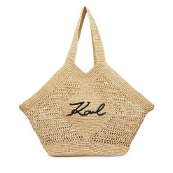 Torebka KARL LAGERFELD. Brązowe torebki klasyczne damskie Karl Lagerfeld, bez wzorów, bez dodatków. Za 849.99 zł.