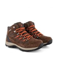 TRAVELIN' Skórzane botki turystyczne "Nyborg" w kolorze brązowym rozmiar: 36. Brązowe obuwie trekkingowe damskie Travelin'. Za 245.96 zł.