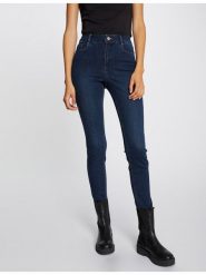 Morgan Jeansy 212-PAM Granatowy Skinny Fit. Niebieskie jeansy damskie Morgan. Za 149.99 zł.