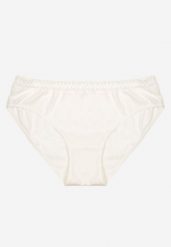 Białe Majtki Typu Figi z Bawełny Zelvisa. Białe figi damskie Born2be, l, bez wzorów, z bawełny. Za 4.99 zł.
