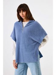 Garcia Sweter w kolorze niebieskim rozmiar: XS. Niebieskie swetry klasyczne damskie Garcia, xs, bez kołnierzyka. Za 113.99 zł.