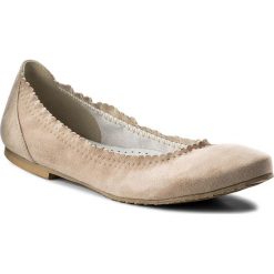 Baleriny SERGIO BARDI - Baranello SS127323718JN 203. Brązowe baleriny damskie Sergio Bardi, bez wzorów, z materiału, bez obcasa, na płaskiej podeszwie. W wyprzedaży za 169.00 zł.
