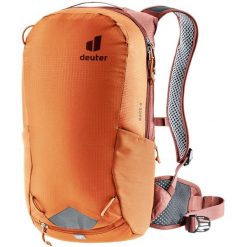 Plecak na rower Deuter RACE. Brązowe plecaki damskie Deuter, bez wzorów, z materiału. Za 388.80 zł.