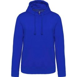 Bluza z kapturem z polaru Kariban. Niebieskie bluzy z kapturem męskie KARIBAN, m, z polaru. Za 193.50 zł.