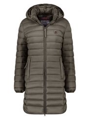 ANAPURNA Płaszcz pikowany "Akitalana" w kolorze khaki rozmiar: L. Brązowe płaszcze damskie ANAPURNA, l, bez wzorów. Za 169.67 zł.