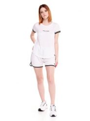 Koszulka lekki z bawełna na co dzień na siłownię. Białe t-shirty damskie LEONE 1947 APPAREL, xl, bez wzorów, z bawełny, bez kołnierzyka. Za 42.06 zł.