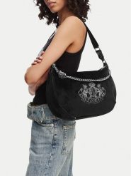 Juicy Couture Torebka CEO-BIJXT8990WZC. Czarny. Czarne torebki klasyczne damskie Juicy Couture, bez wzorów, z materiału, bez dodatków. Za 349.99 zł.