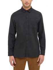 Mustang Koszula w kolorze czarnym rozmiar: M. Czarne koszule męskie Mustang, m, bez wzorów, z bawełny, bez kołnierzyka, bez ramiączek. Za 126.75 zł.