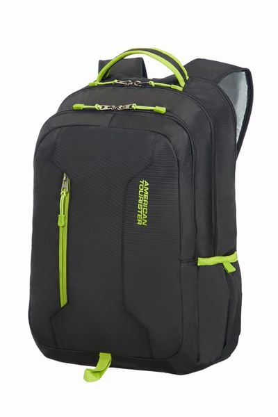 Plecak miejski biznesowy American Tourister Urban Groove Laptop. Czarne plecaki damskie AMERICAN TOURISTER, bez wzorów, z materiału. Za 159.99 zł.
